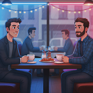 Featured image for a blog post about cinematic lighting for marketers generating AI images.