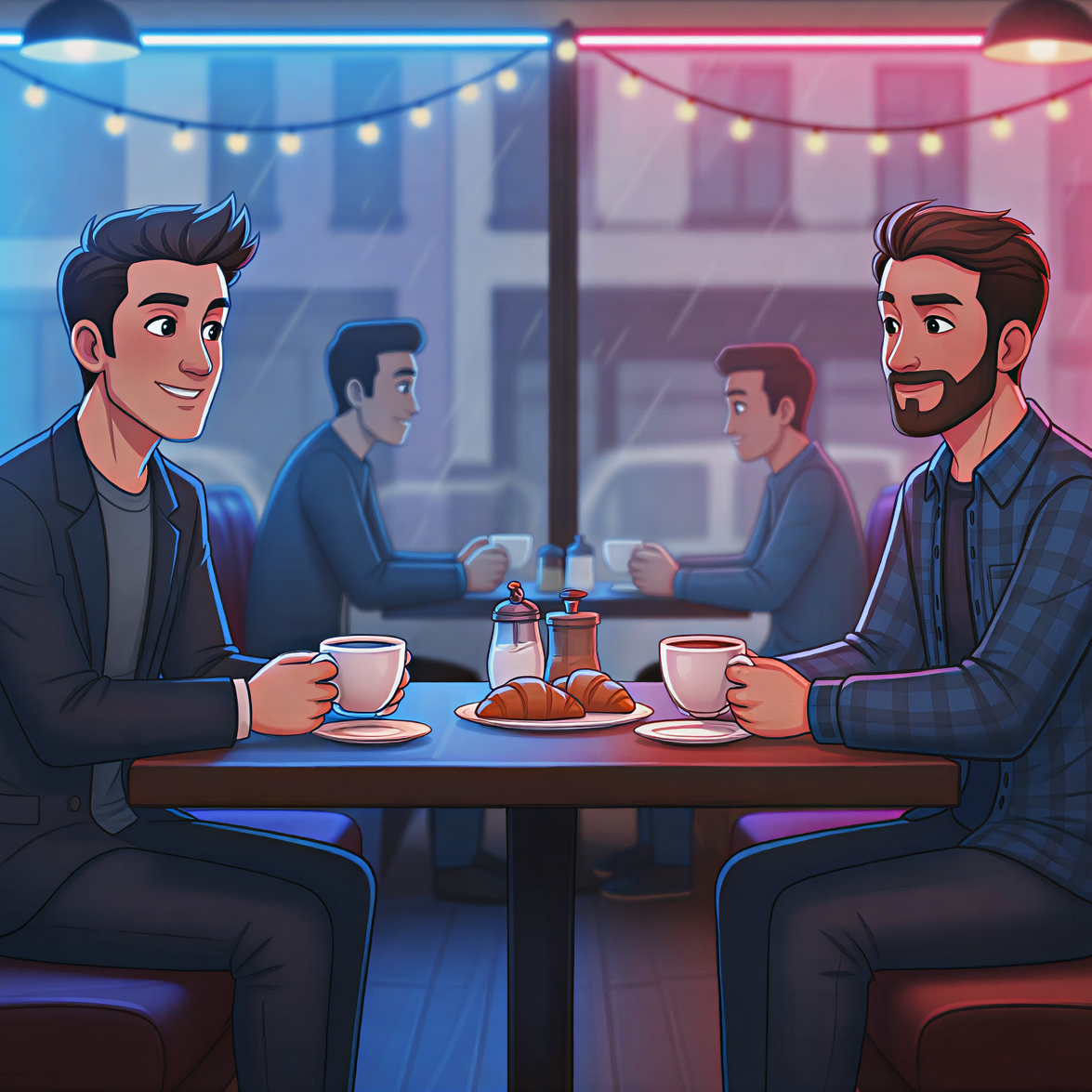 Featured image for a blog post about cinematic lighting for marketers generating AI images.