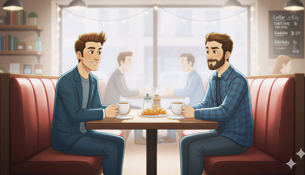 Example of using high key lighting in a scene